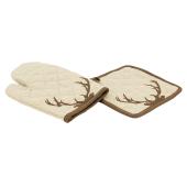 Photo TTX232S : Cotton glove and oven glove set