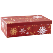 Photo VBT3042 : Rectangular Christmas cardoard box