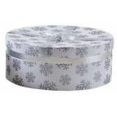 Photo VBT3071 : Round white cardboard box