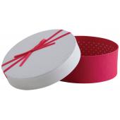 Photo VBT3350 : Pink cardboard round box with knot