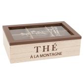 Photo VCP1340V : Tea box made of MDF
