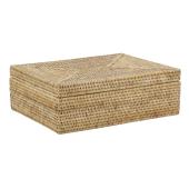 Photo VRA1420 : Natural rattan storage box