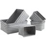 Polypropylene storage baskets