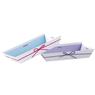 Rectangular cardboard tray 