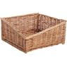 Buff willow display basket