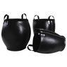 Round recycled rubber baskets