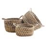 Oval banana tree storage baskets