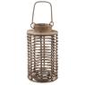 Grey pulut rattan lantern