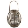 Round rattan lantern