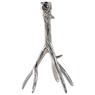 Deer candle holder in aluminium