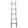 White patinated wood ladders