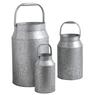 Heavy zinc milk churn