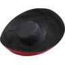 Raffia matting wide-brimmed hat