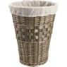 Split willow laundry basket