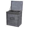 Willow and rope laundry baskets