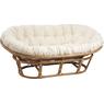 Rattan mamasan chair with cushion