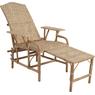 Manau and rattan lounger