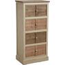 Pinewood chest with 4 drawers