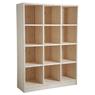 Spruce wood cabinet 12 boxes