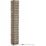 Pullut rattan floor lamp