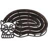Cast iron cat door mat with palm brush