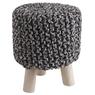 Tabouret en coton
