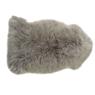 Stone color faux fur bedspread