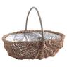 Unpeeled willow baskets with handle