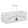 Wooden basket Les Flots Bleus