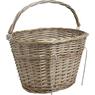 Grey willow bike basket