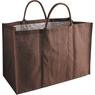 Plastic-coated jute log bag