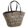 Sac en jonc panthère