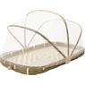 Bamboo tray and food cover