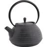 Dark grey color cast iron teapot 1.1l