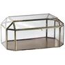 Brass and glass box