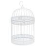 White metal cages