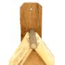 Wooden bird house