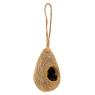 Straw and coconut nesting box for hanging