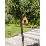 Straw and coconut nesting box for hanging