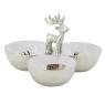 Aluminium small bowls - Deer design