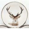 Plat à coupelles en aluminium Cerf