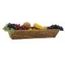 Rattan french bread basket