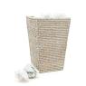 Rattan waste paper basket