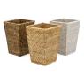 Rattan waste paper basket