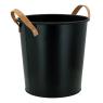 Metal wastepaper basket