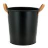 Metal wastepaper basket