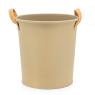 Metal wastepaper basket