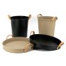 Metal wastepaper basket
