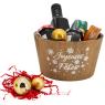 Round pine basket