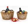 Round pine basket